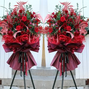 花束花籃 新款高檔開業花籃 創意喬遷花籃